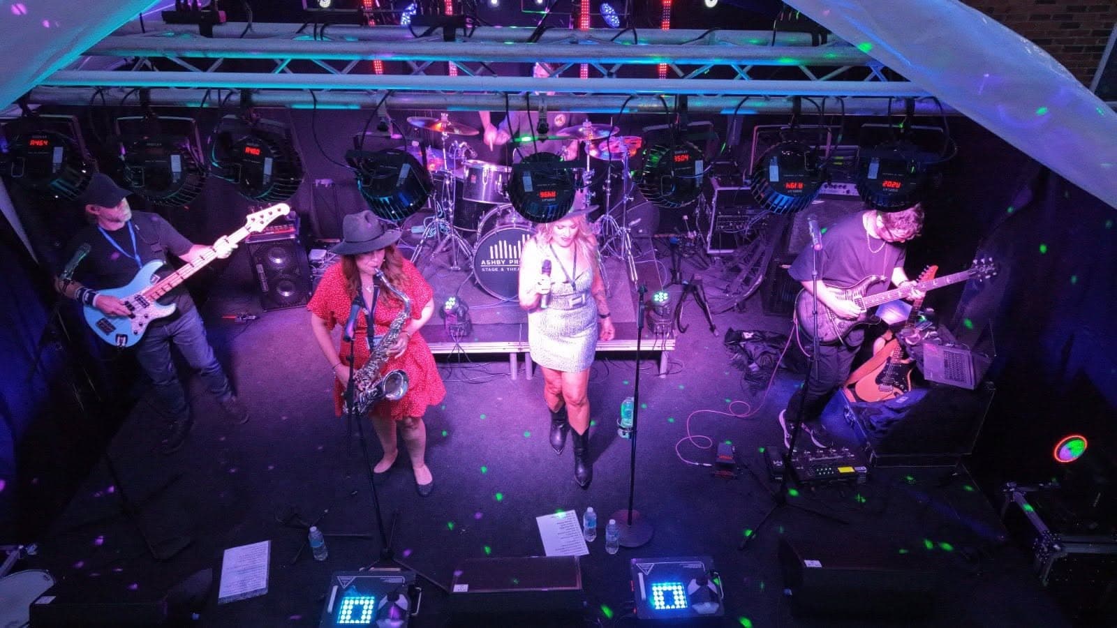 Aerial view captured for event production